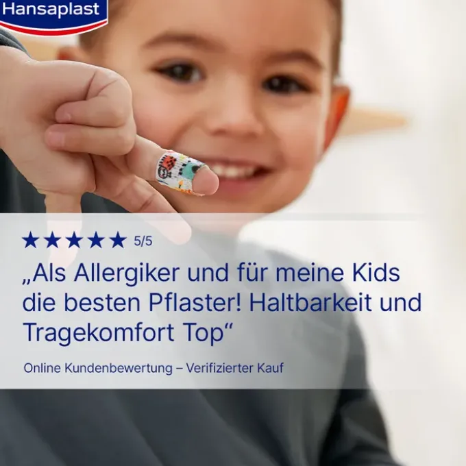 HANSAPLAST Sensitive Kinder Pflasterstrips 20 St