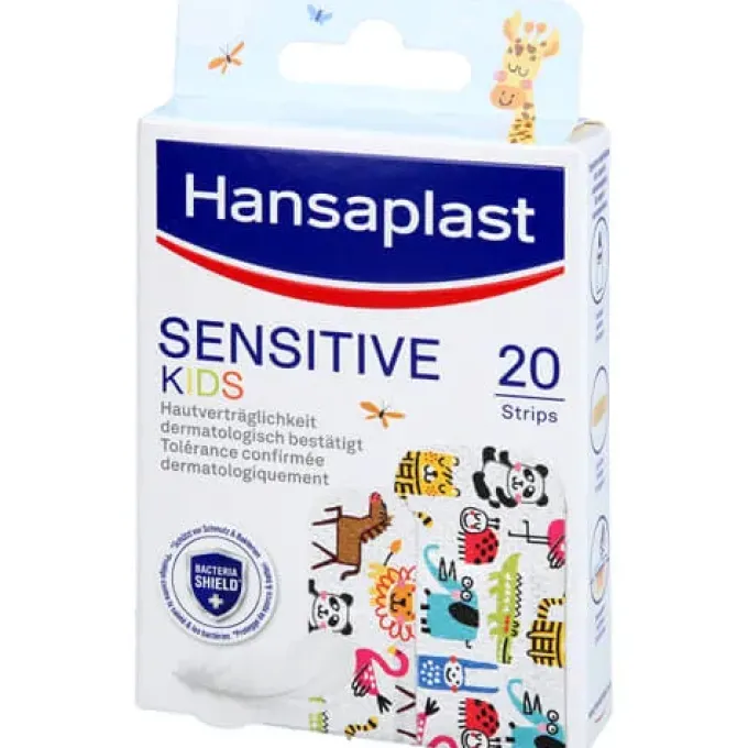 HANSAPLAST Sensitive Kinder Pflasterstrips 20 St
