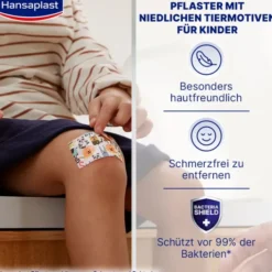 HANSAPLAST Sensitive Kinder Pflaster 6 cmx1 m 1 St