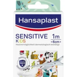 HANSAPLAST Sensitive Kinder Pflaster 6 cmx1 m 1 St