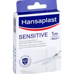 HANSAPLAST Sensitive Pflast.hypoallergen 6 cmx1 m 1 St