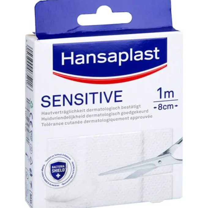 HANSAPLAST Sensitive Pflast.hypoallergen 8 cmx1 m 1 St