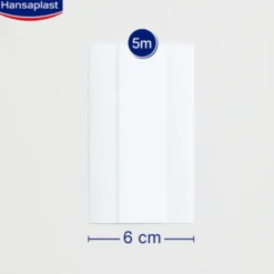 HANSAPLAST Sensitive Pflaster 6 cmx5 m Rolle 1 St