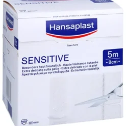 HANSAPLAST Sensitive Pflaster 8 cmx5 m Rolle 1 St