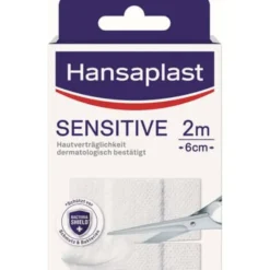 HANSAPLAST Sensitive Pflast.hypoallergen 6 cmx2 m 1 St