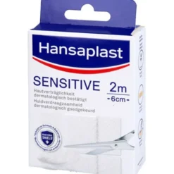 HANSAPLAST Sensitive Pflast.hypoallergen 6 cmx2 m 1 St