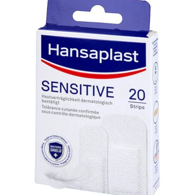 HANSAPLAST Sensitive Pflast.hypoallergen Strips 20 St