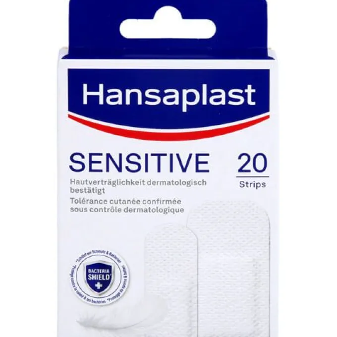HANSAPLAST Sensitive Pflast.hypoallergen Strips 20 St