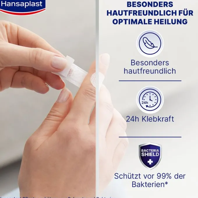 HANSAPLAST Sensitive Pflast.hypoallergen Strips 20 St