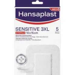 HANSAPLAST Sensitive Wundverband steril 10x15 cm 5 St