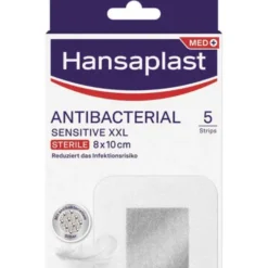 HANSAPLAST Sensitive Wundverband steril 8x10 cm 5 St