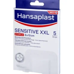 HANSAPLAST Sensitive Wundverband steril 8x10 cm 5 St