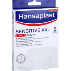 HANSAPLAST Sensitive Wundverband steril 8x10 cm 5 St