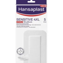 HANSAPLAST Sensitive Wundverband steril 10x20 cm 5 St