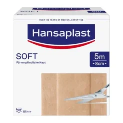 HANSAPLAST Soft Pflaster 8 cmx5 m Rolle 1 St