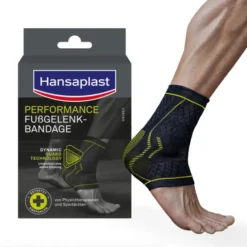 HANSAPLAST Sport Fußgelenk-Bandage Gr.L 1 St