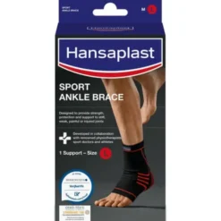 HANSAPLAST Sport Fußgelenk-Bandage Gr.L 1 St