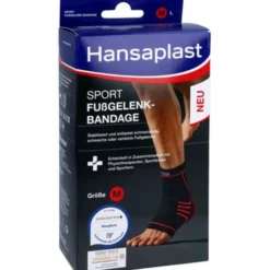 HANSAPLAST Sport Fußgelenk-Bandage Gr.M 1 St