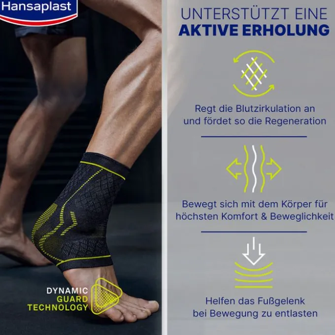 HANSAPLAST Sport Fußgelenk-Bandage Gr.M 1 St
