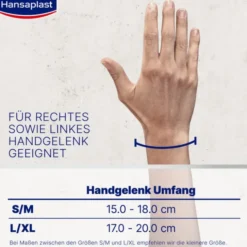 HANSAPLAST Sport Handgelenk-Bandage Gr.L 1 St