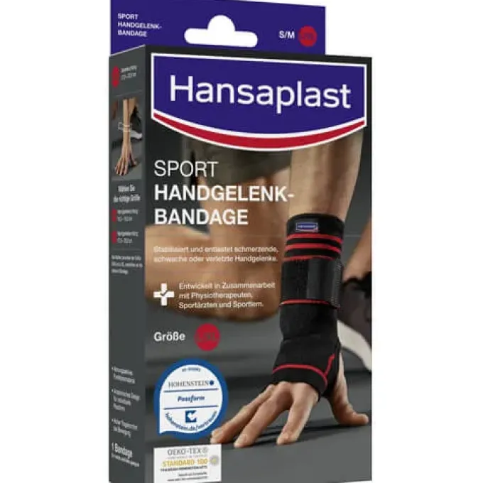 HANSAPLAST Sport Handgelenk-Bandage Gr.L 1 St