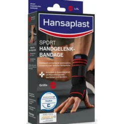 HANSAPLAST Sport Handgelenk-Bandage Gr.M 1 St