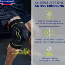 HANSAPLAST Sport Knie-Bandage Gr.L 1 St