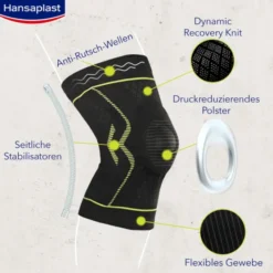 HANSAPLAST Sport Knie-Bandage Gr.L 1 St