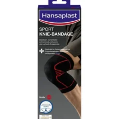 HANSAPLAST Sport Knie-Bandage Gr.M 1 St