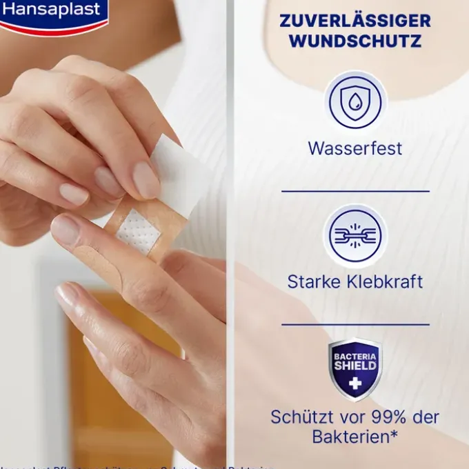 HANSAPLAST Universal Pflasterstrips wasserfest 20 St