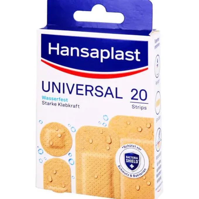 HANSAPLAST Universal Pflasterstrips wasserfest 20 St