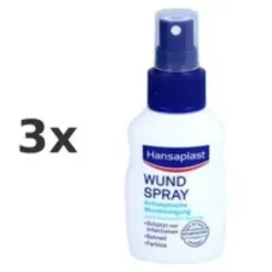 Hansaplast Wundspray Zur Wundreinigung 50ml 3x 50 ml