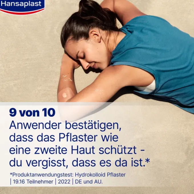 HANSAPLAST Zweite Haut Schutz Pflaster groß 3 St