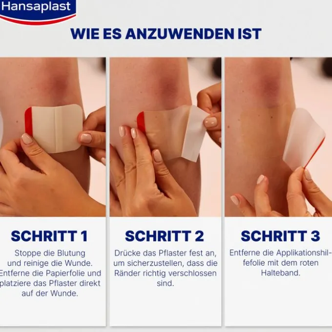 HANSAPLAST Zweite Haut Schutz Pflaster 6 St