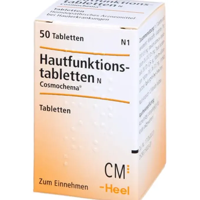 HAUTFUNKTIONSTABLETTEN N Cosmochema 50 St