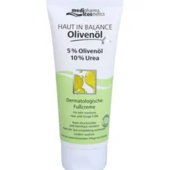 HAUT IN BALANCE Olivenöl Fußceme 5%Olivenöl 10%Urea 100 ml
