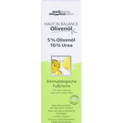 HAUT IN BALANCE Olivenöl Fußceme 5%Olivenöl 10%Urea 100 ml