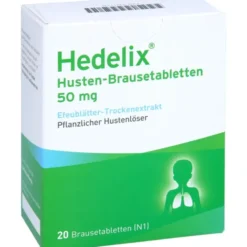 HEDELIX Husten-Brausetabletten 20 St