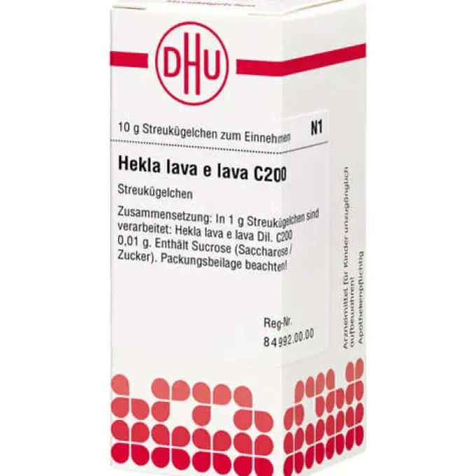 HEKLA lava e lava C 200 Globuli 10 g