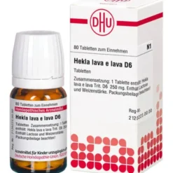 HEKLA lava e lava D 6 Tabletten 80 St