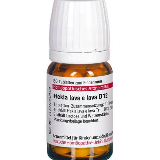 HEKLA lava e lava D 12 Tabletten 80 St
