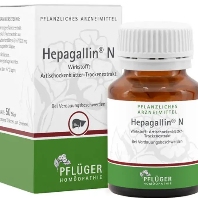 HEPAGALLIN N Dragees 50 St