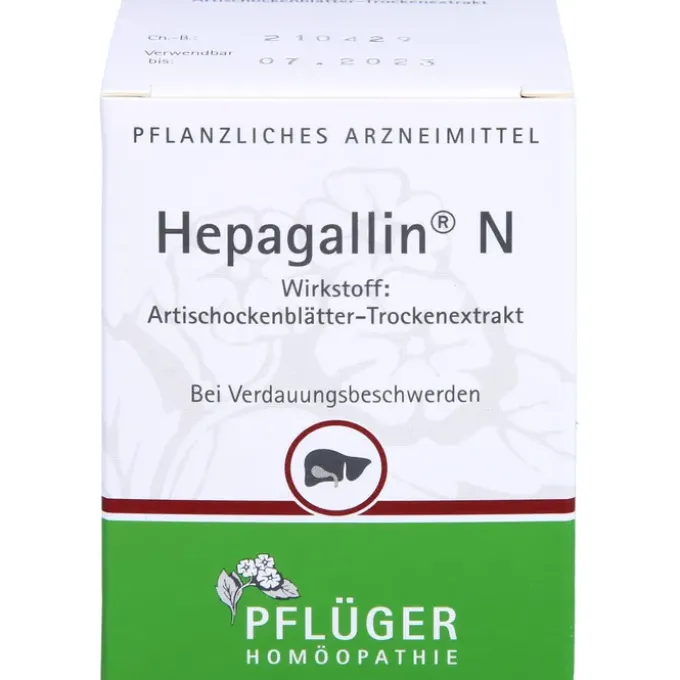 HEPAGALLIN N Dragees 100 St
