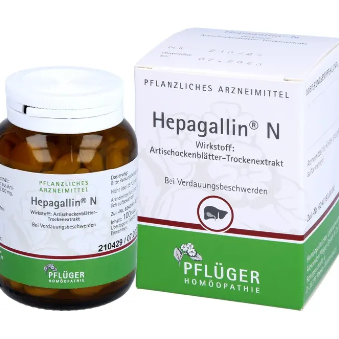 HEPAGALLIN N Dragees 100 St