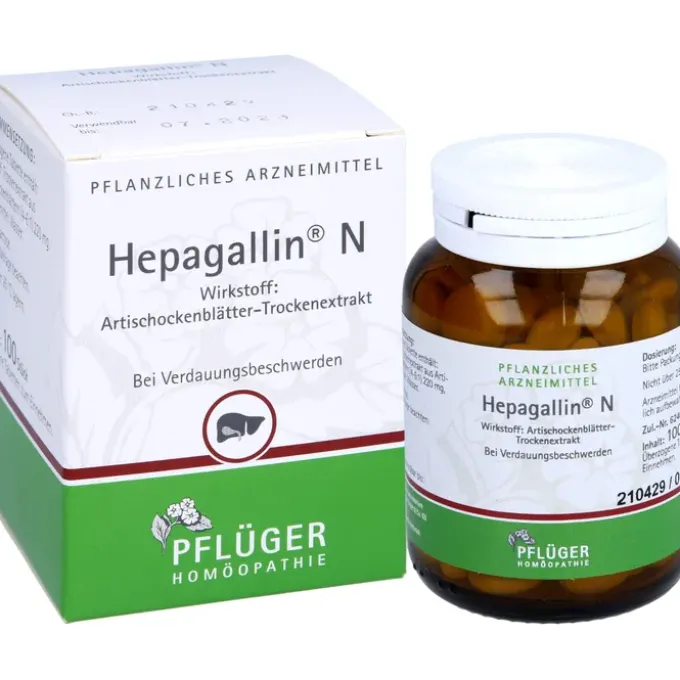 HEPAGALLIN N Dragees 100 St
