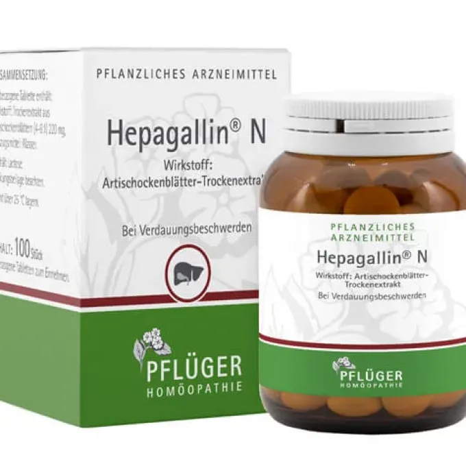 HEPAGALLIN N Dragees 100 St