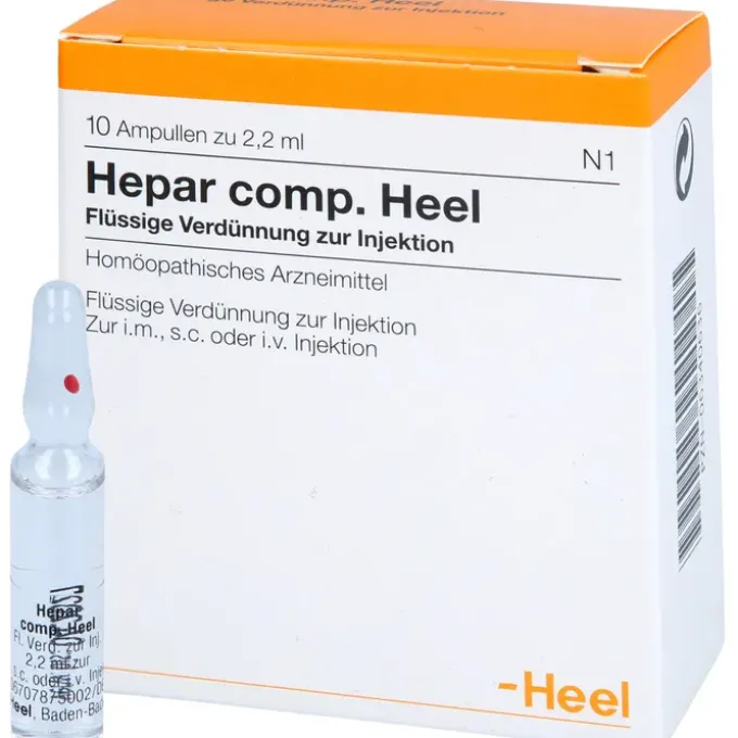 HEPAR COMP.Heel Ampullen 10 St