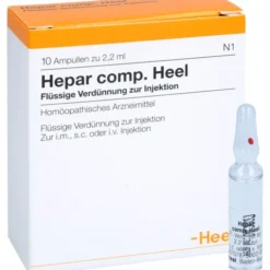 HEPAR COMP.Heel Ampullen 10 St