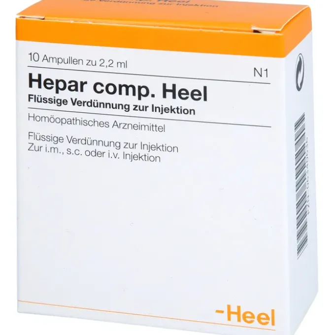 HEPAR COMP.Heel Ampullen 10 St