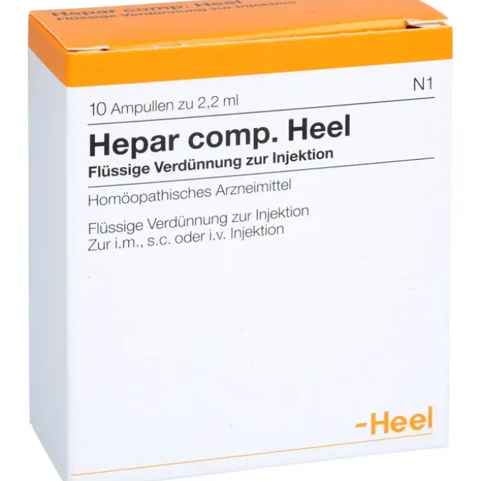 HEPAR COMP.Heel Ampullen 10 St